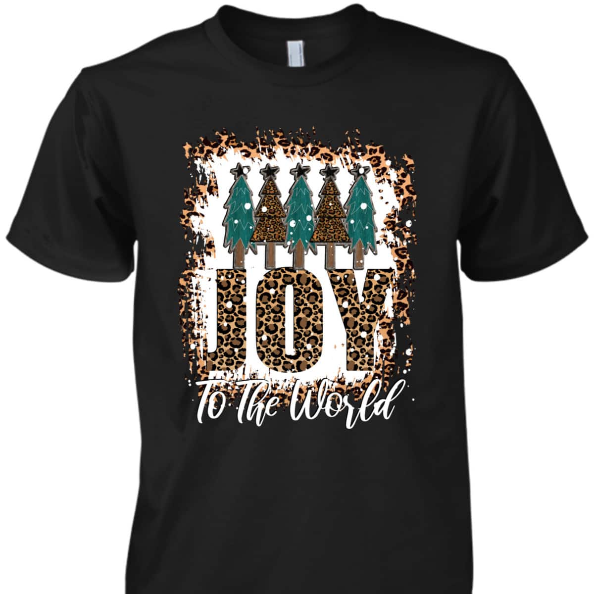 Joy To The World Country Christmas Jesus Birth Christian T-Shirt Joy To The World Country Christmas Jesus Birth Christian T-Shirt