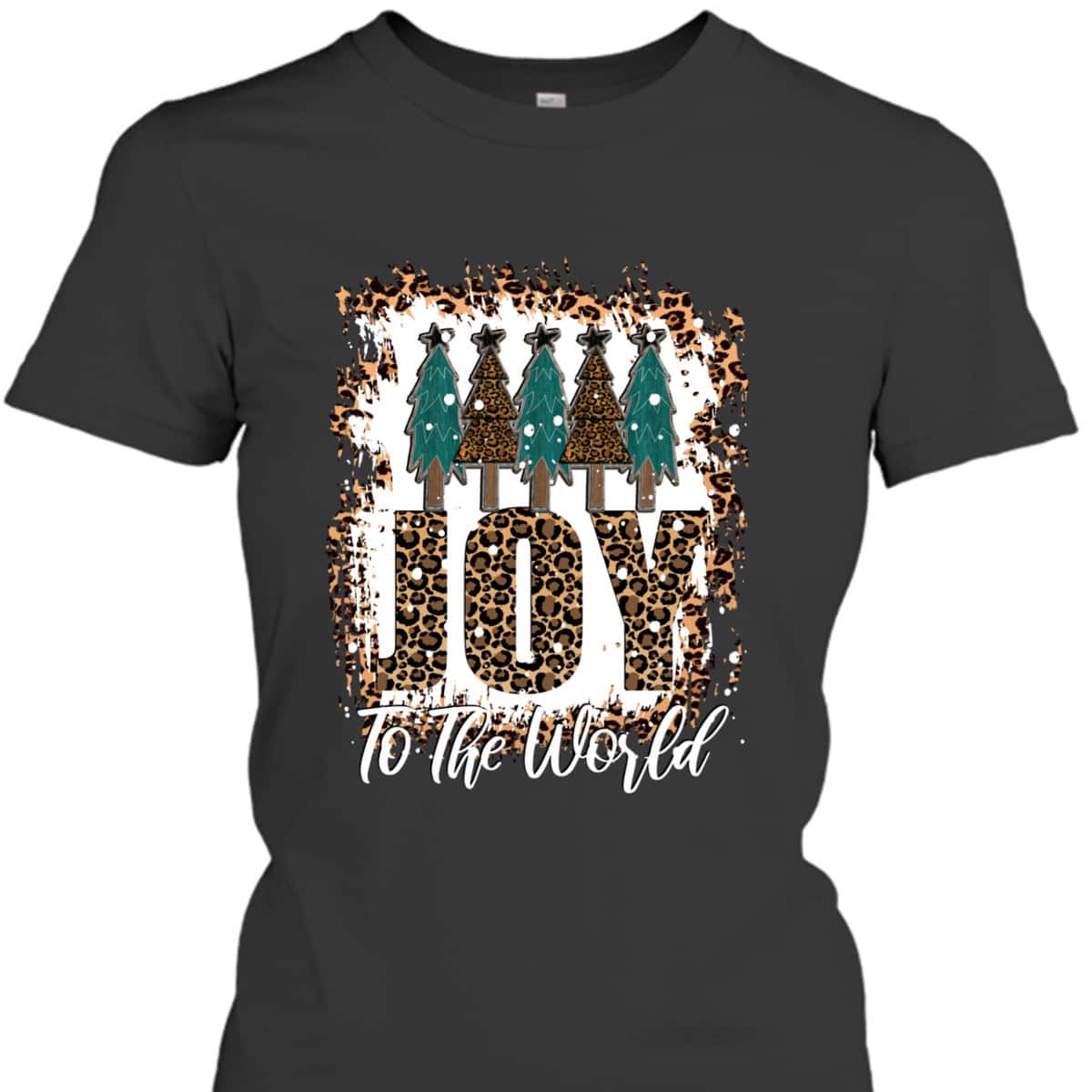 Joy To The World Country Christmas Jesus Birth Christian T-Shirt Joy To The World Country Christmas Jesus Birth Christian T-Shirt