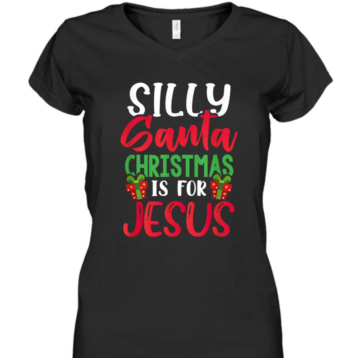 Silly Santa Christmas Is For Jesus Christian Holiday Meme T-Shirt Silly Santa Christmas Is For Jesus Christian Holiday Meme T-Shirt