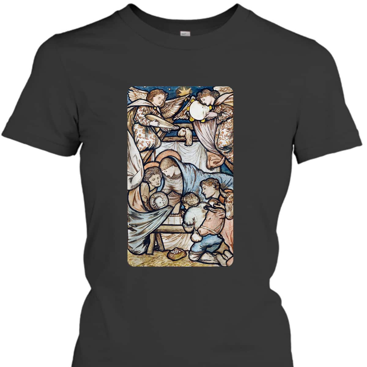 Nativity Vintage Christmas Christian PJs Religious T-Shirt Nativity Vintage Christmas Christian PJs Religious T-Shirt