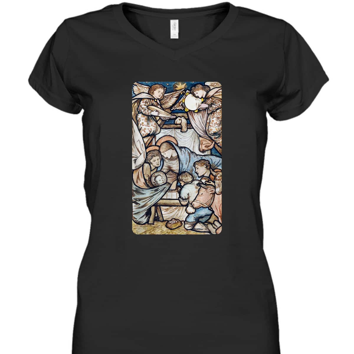 Nativity Vintage Christmas Christian PJs Religious T-Shirt Nativity Vintage Christmas Christian PJs Religious T-Shirt