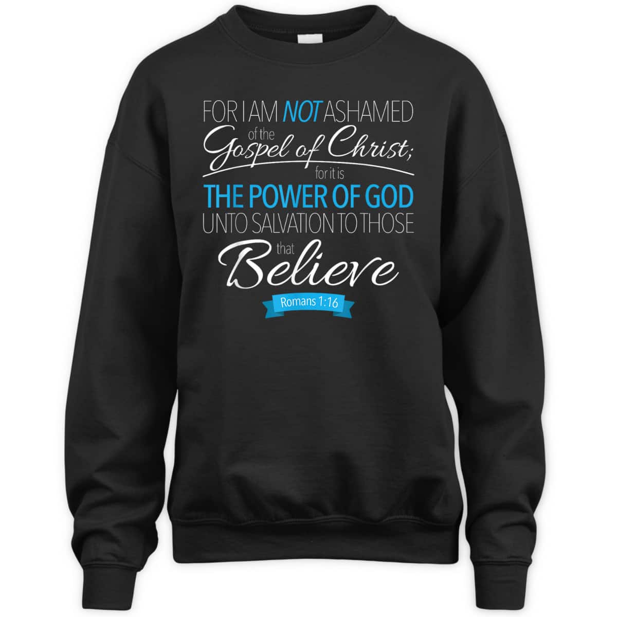 I Am Not Ashamed Of The Gospel Christian T-Shirt I Am Not Ashamed Of The Gospel Christian T-Shirt