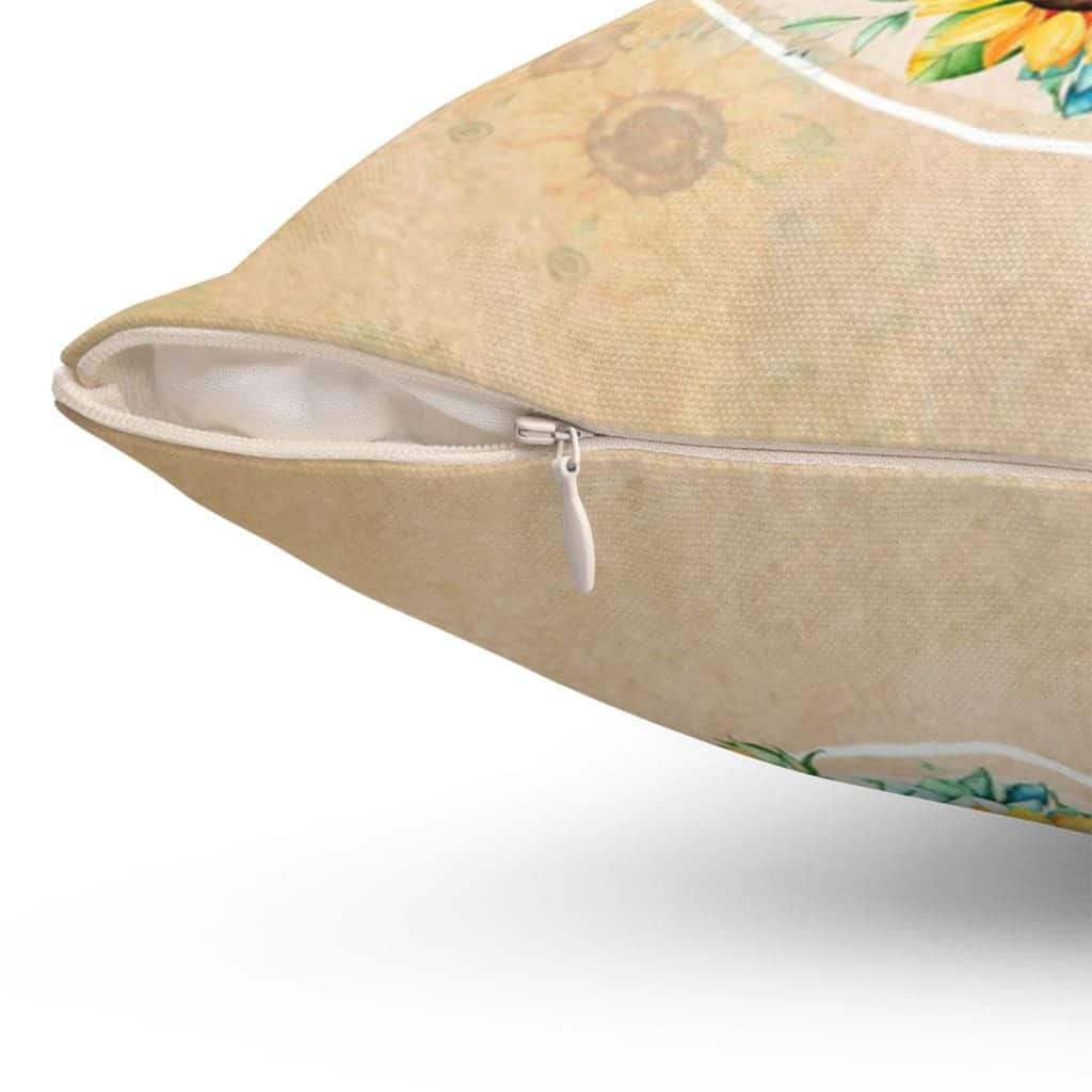 Begin Each Day With A Grateful Heart Christian Pillow