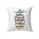 Be Joyful In Hope Patient In Affliction Faithful In Prayer Christian Pillow Be Joyful In Hope Patient In Affliction Faithful In Prayer Christian Pillow