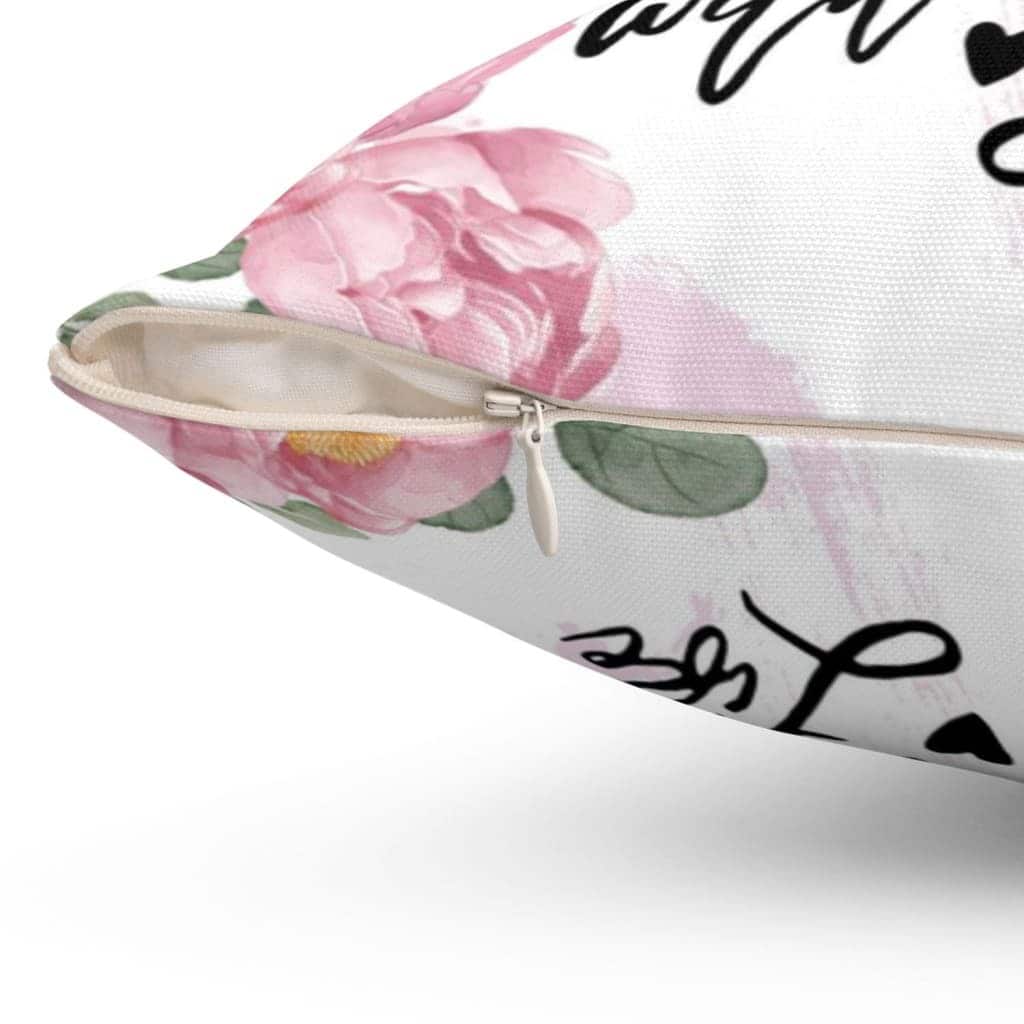 Always Be Brave With Your Life Christian Pillow