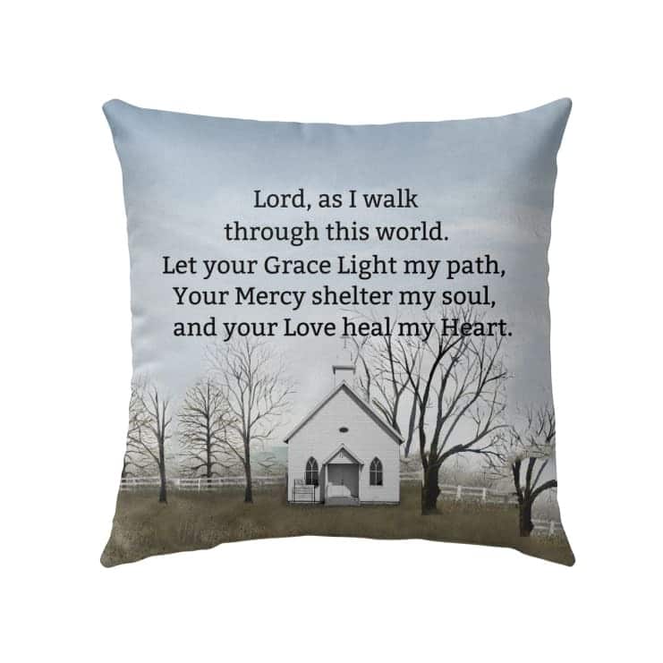 A Daily Prayer Christian Pillow