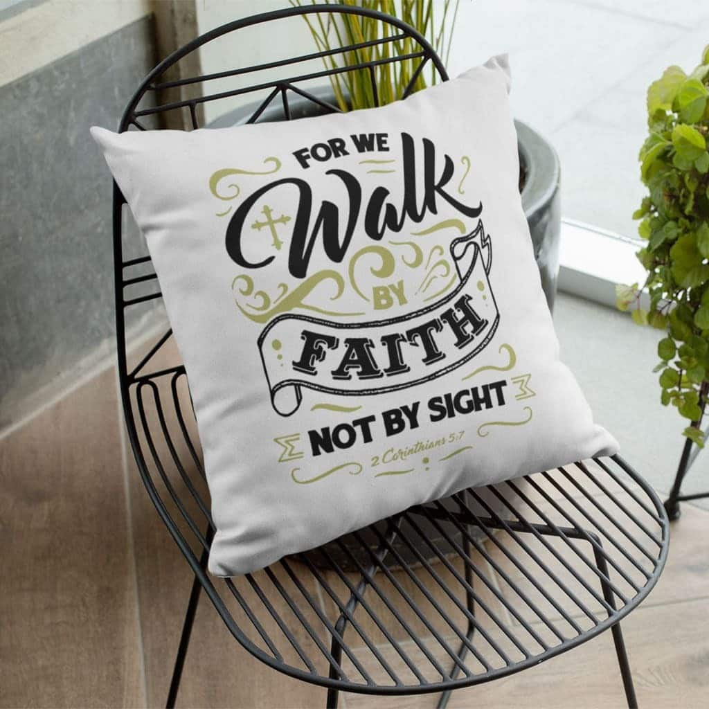 2 Corinthians 57 Bible Verse Christian Pillow