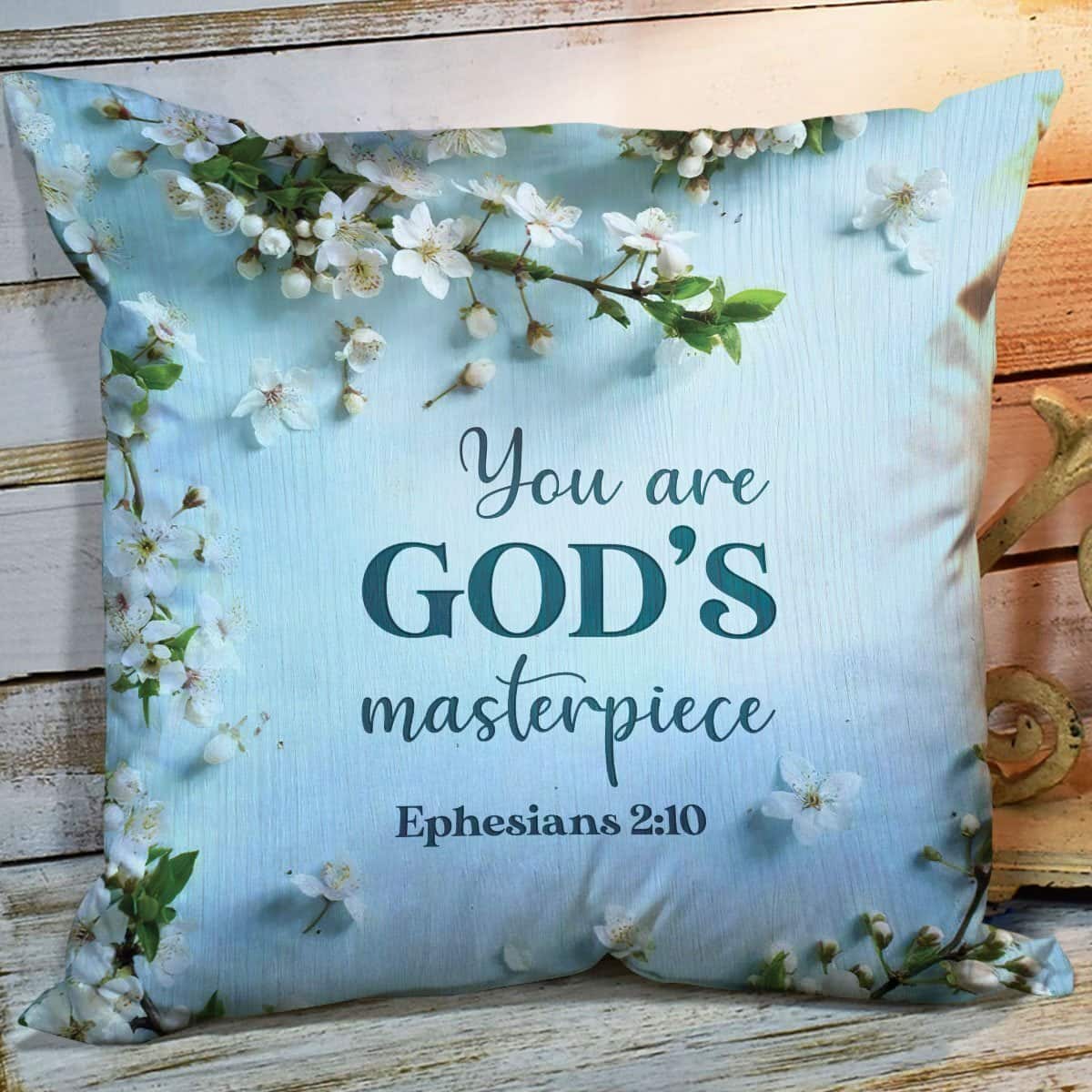 Bible Verse Scripture God You Are Gods Masterpiece Beautiful Flower Christian Pillow Bible Verse Scripture God You Are Gods Masterpiece Beautiful Flower Christian Pillow