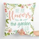 Bible Verse Scripture God We Are Flowers In The Garden Of God Beautiful Christian Pillow Bible Verse Scripture God We Are Flowers In The Garden Of God Beautiful Christian Pillow