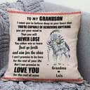 Bible Verse Scripture Lovely For Grandchildren Just Go Forth And Aim For The Skies Pillow