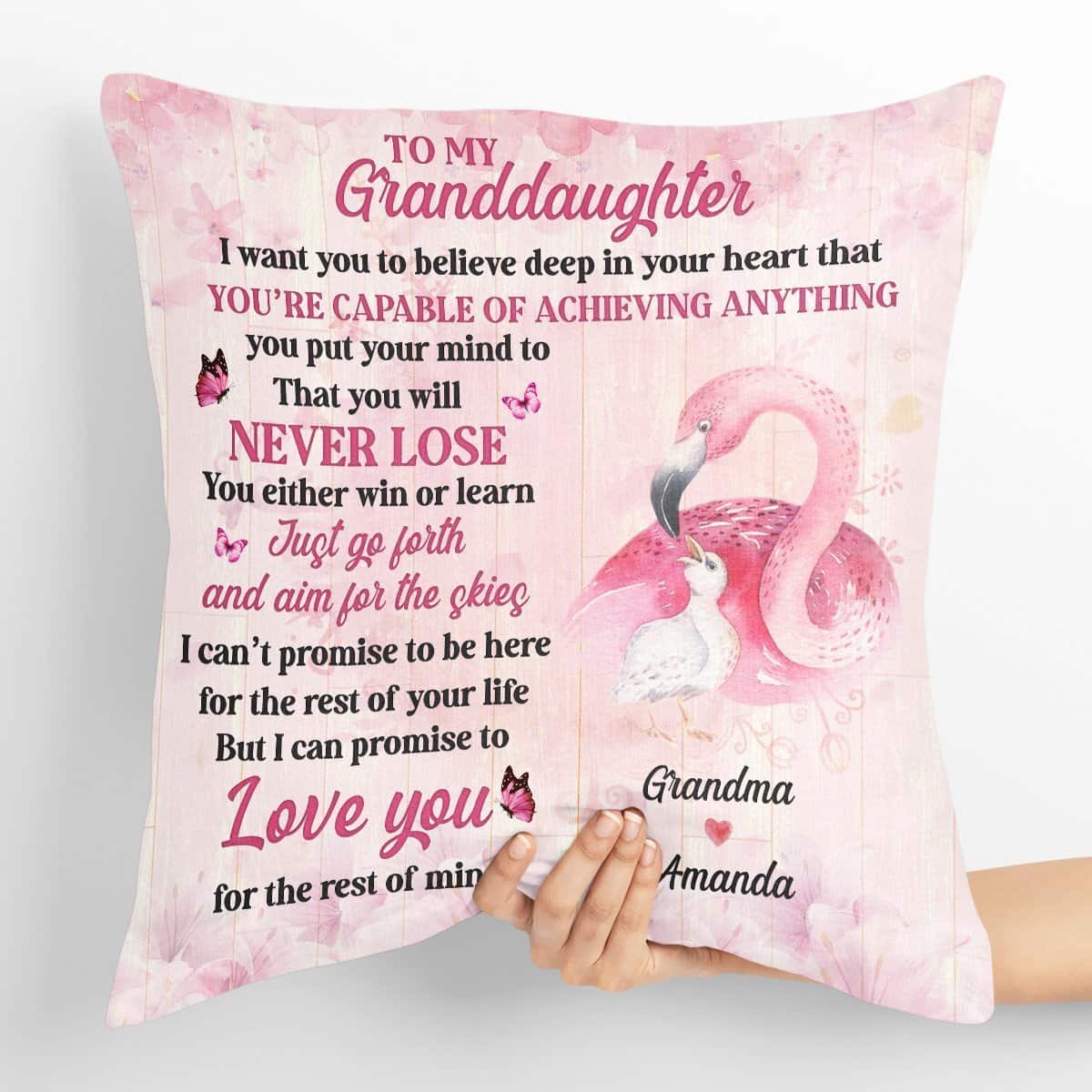 Bible Verse Scripture Lovely For Grandchildren Just Go Forth And Aim For The Skies Pillow
