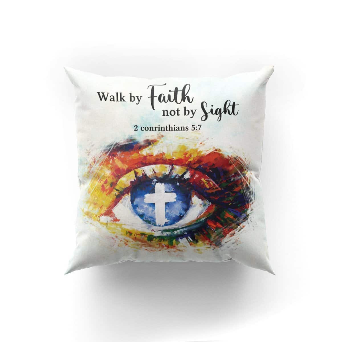 Bible Verse Scripture God Unique Christian Walk By Faith Pillow Bible Verse Scripture God Unique Christian Walk By Faith Pillow