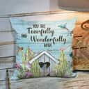 Bible Verse Scripture God You Are Fearfully And Wonderfully Made Natural Pillow