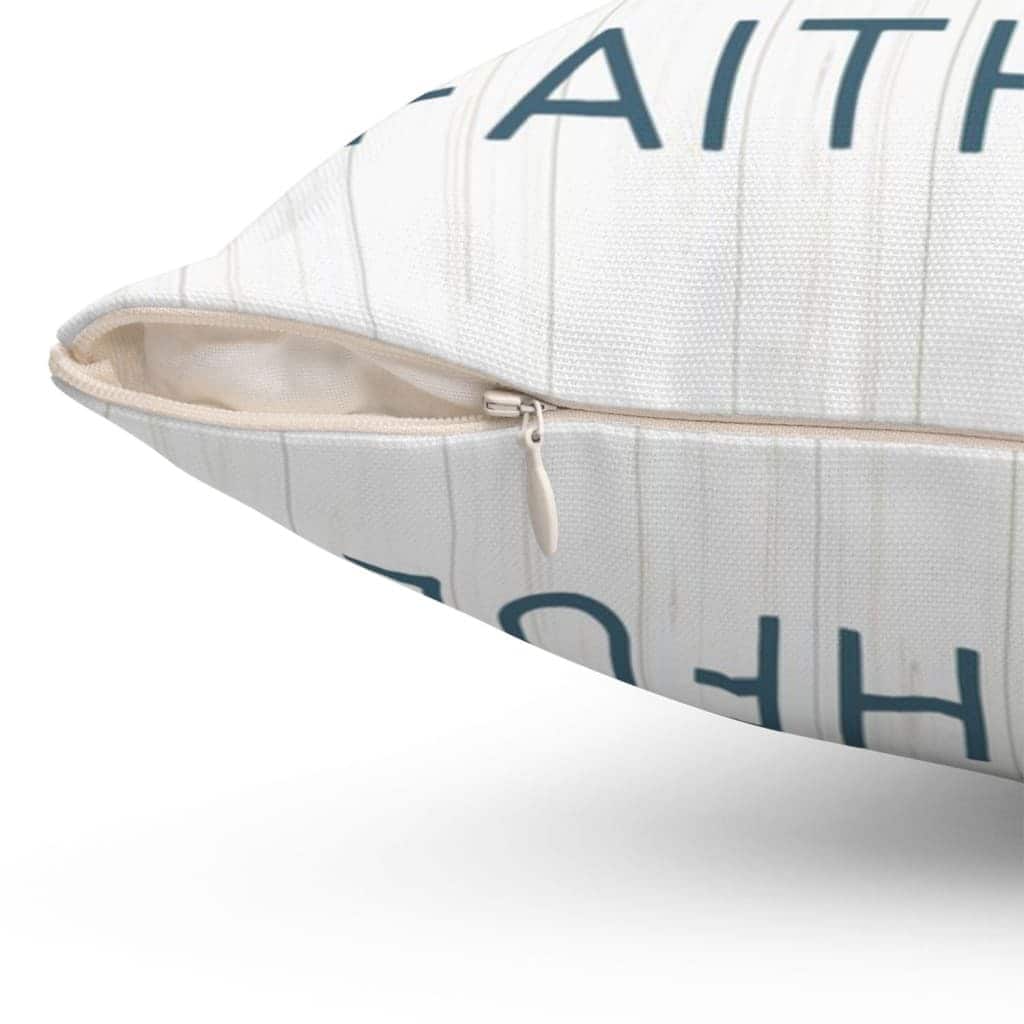 Fearless Because He Is Faithful Christian Pillow Fearless Because He Is Faithful Christian Pillow