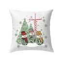 Faith Hope Love Jesus Cross Christmas Pillow