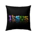 Jesus Word Christian Religious Faith Pillow