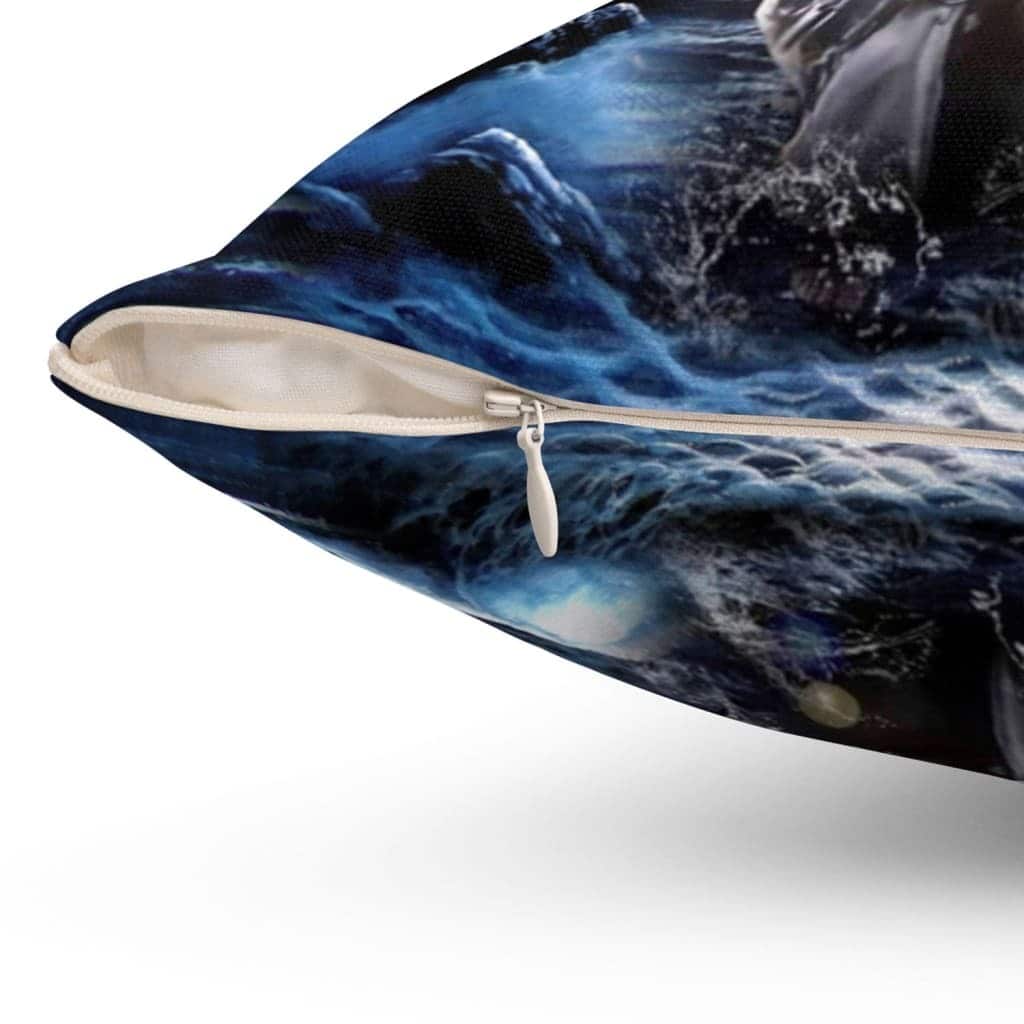 Jesus Outstretched Hands Saves Christian Religious Pillow