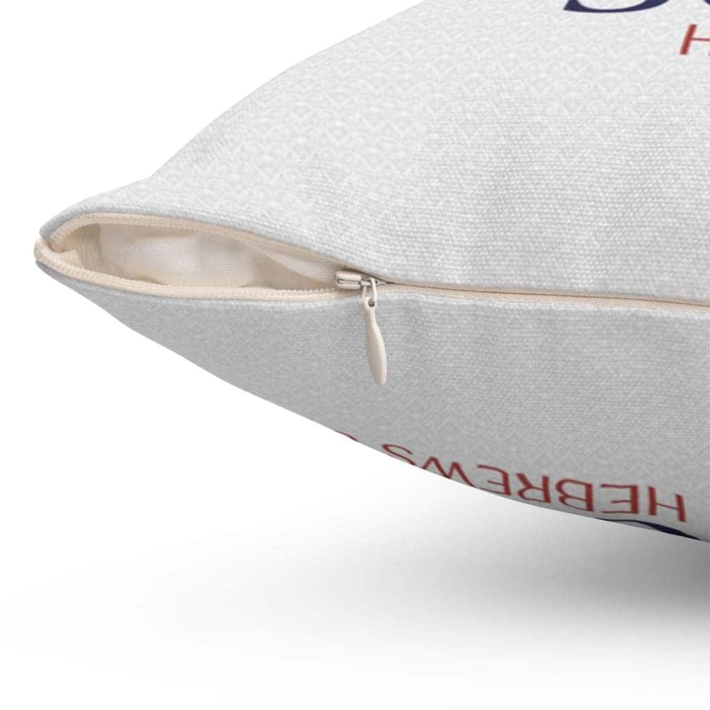 Jesus Is The Anchor Of My Soul Hebrews 619 Christian Pillow Jesus Is The Anchor Of My Soul Hebrews 619 Christian Pillow