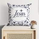 Jesus Best Gift Ever Christian Christmas Pillow