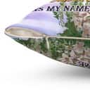 Jesus Because Of Him Heaven Knows My Name Christian Pillow Jesus Because Of Him Heaven Knows My Name Christian Pillow