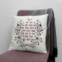 Isaiah 4113 Do Not Fear I Will Help You Bible Verse Pillow