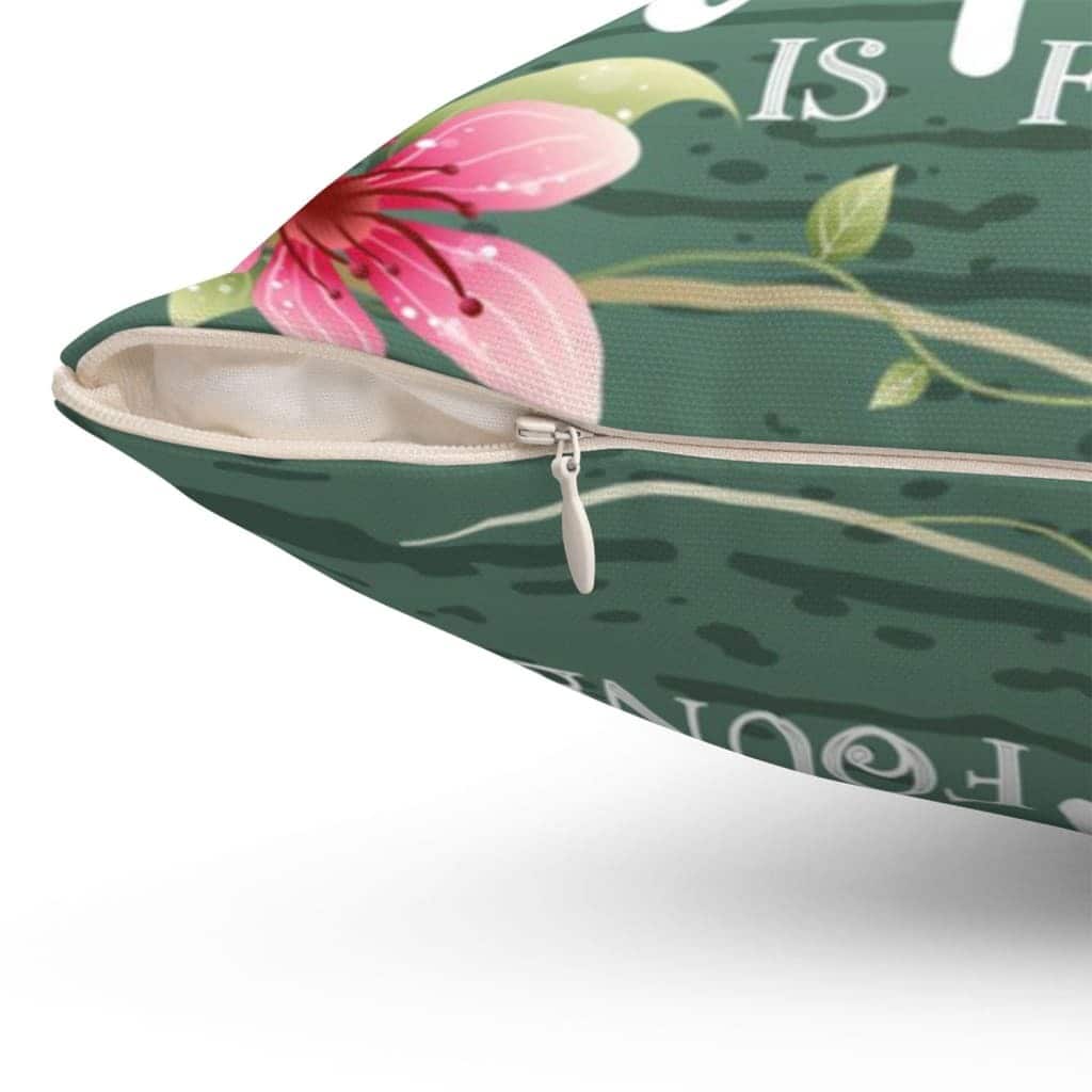 In Christ Alone My Hope Is Found Christian Pillow In Christ Alone My Hope Is Found Christian Pillow