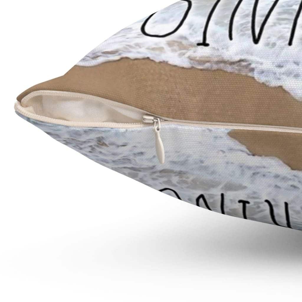 If His Grace Is An Ocean We're All Sinking Christian Pillow If His Grace Is An Ocean We're All Sinking Christian Pillow