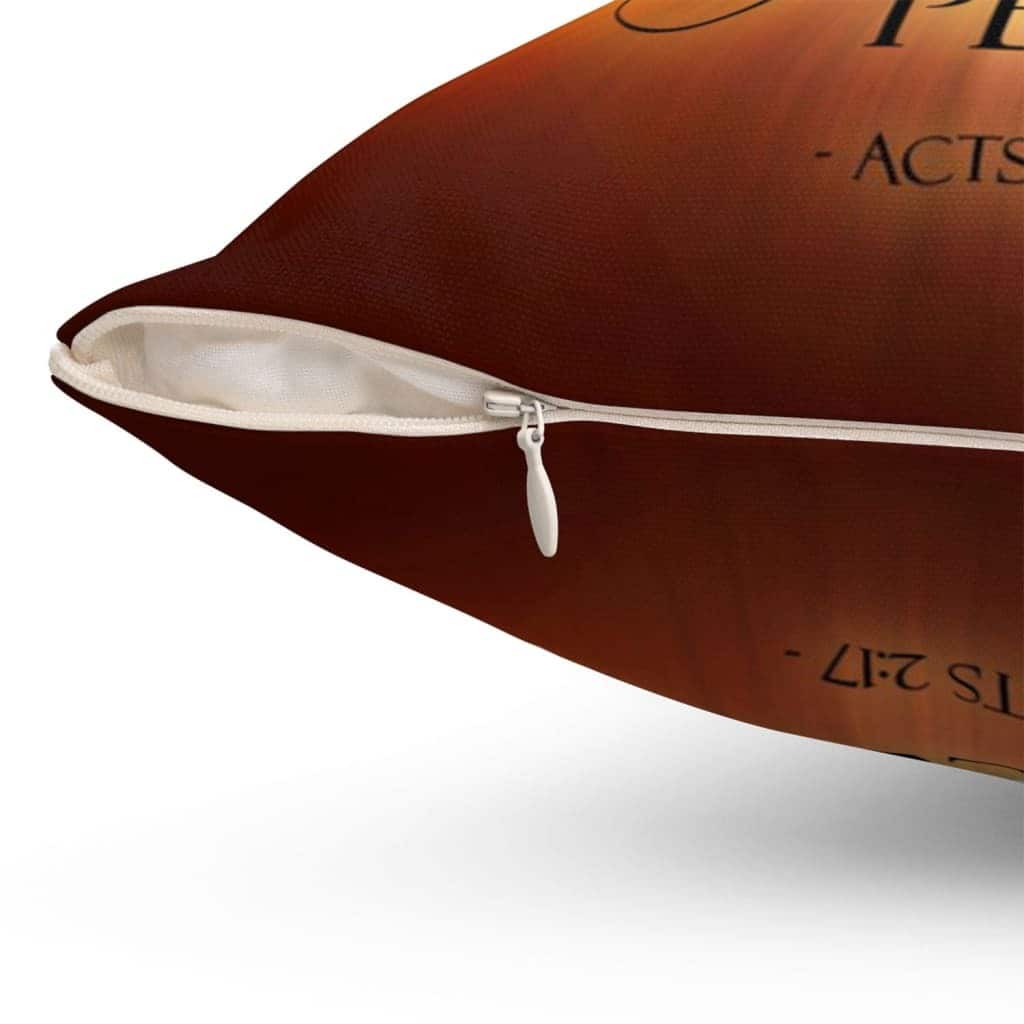 I Will Pour Out My Spirit On All People Acts 217 Bible Verse Pillow I Will Pour Out My Spirit On All People Acts 217 Bible Verse Pillow