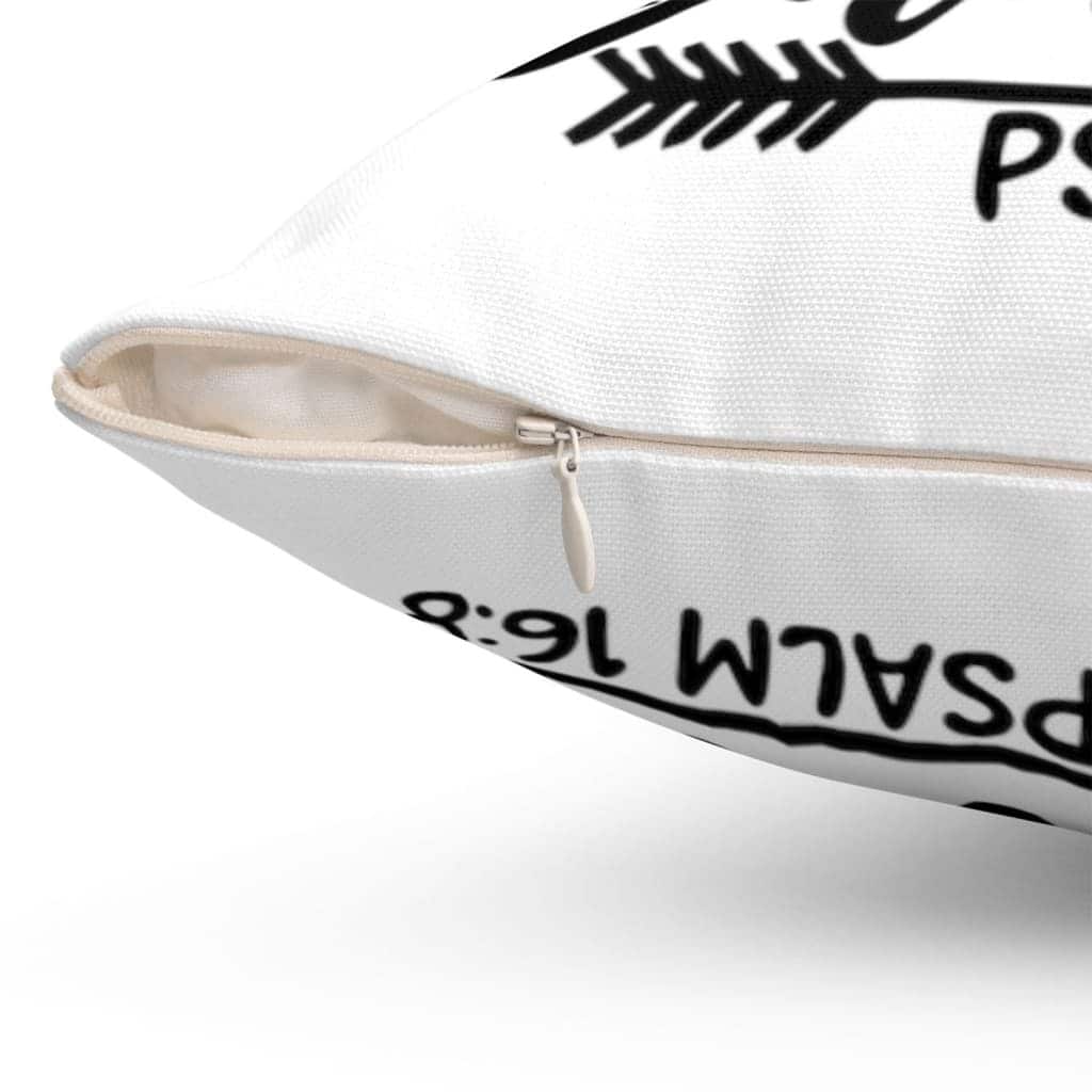 I Will Not Be Shaken Psalm 168 Bible Verse Pillow I Will Not Be Shaken Psalm 168 Bible Verse Pillow