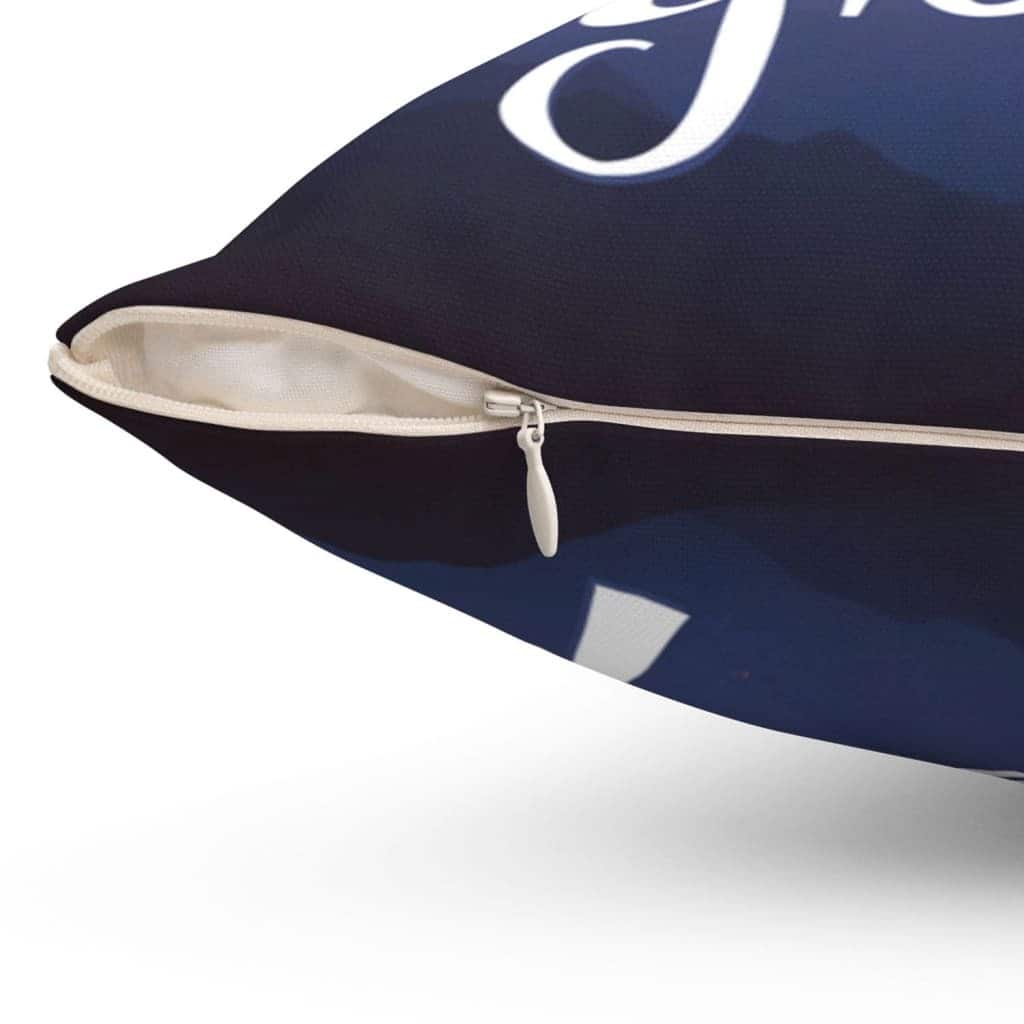 I Will Live By The Light Of The Glory Christian Pillow