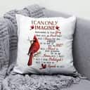 I Can Only Imagine Cardinal Christians Pillow I Can Only Imagine Cardinal Christians Pillow