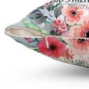 I Can Do All Things Through Christ Philippians 413 Bible Verse Pillow