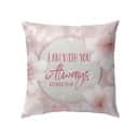 I Am With You Always Matthew 2820 Bible Verse Christian Pillow I Am With You Always Matthew 2820 Bible Verse Christian Pillow