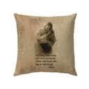 Painting Of Jesus And A Prayer Christian Pillow Painting Of Jesus And A Prayer Christian Pillow