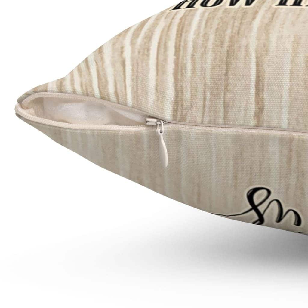 Oh How He Loves Us Christian Pillow Oh How He Loves Us Christian Pillow