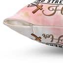 Never Underestimate A Black Woman Christians Pillow Never Underestimate A Black Woman Christians Pillow