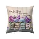 My God That Is Who You Are Christian Pillow
