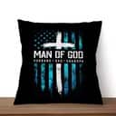 Man Of God Husband Dad Grandpa Christian Pillow Man Of God Husband Dad Grandpa Christian Pillow