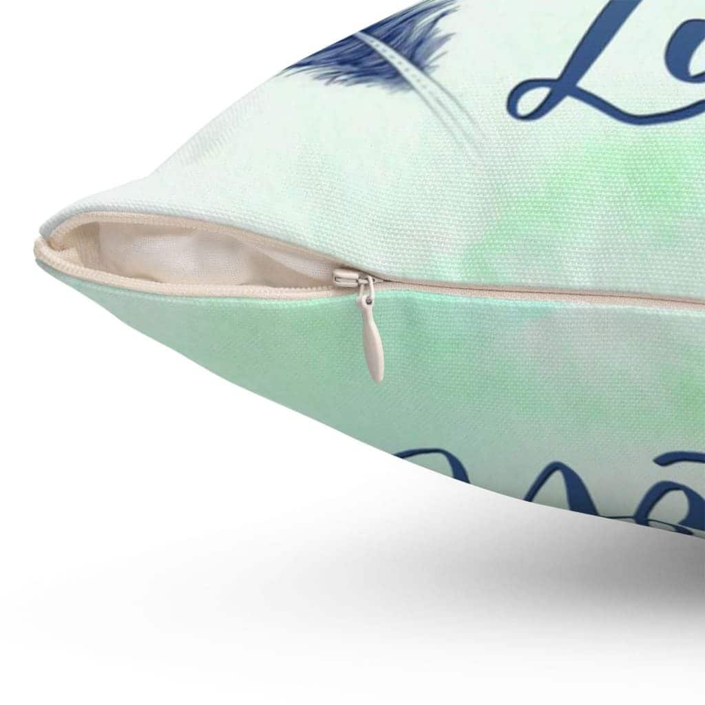 Living On Faith Hope And Love Pillow