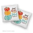 Psalm 1071 Niv Give Thanks To The Lord Thanksgiving Pillow