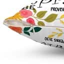 Proverbs 3130 A Woman Who Fears The Lord Is To Be Praised Christian Pillow Proverbs 3130 A Woman Who Fears The Lord Is To Be Praised Christian Pillow