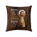 Prayer Is The Key To Heaven Christian Jesus Pillow Prayer Is The Key To Heaven Christian Jesus Pillow