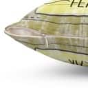 Let Your Faith Be Bigger Than Your Fear Christian Believers Pillow