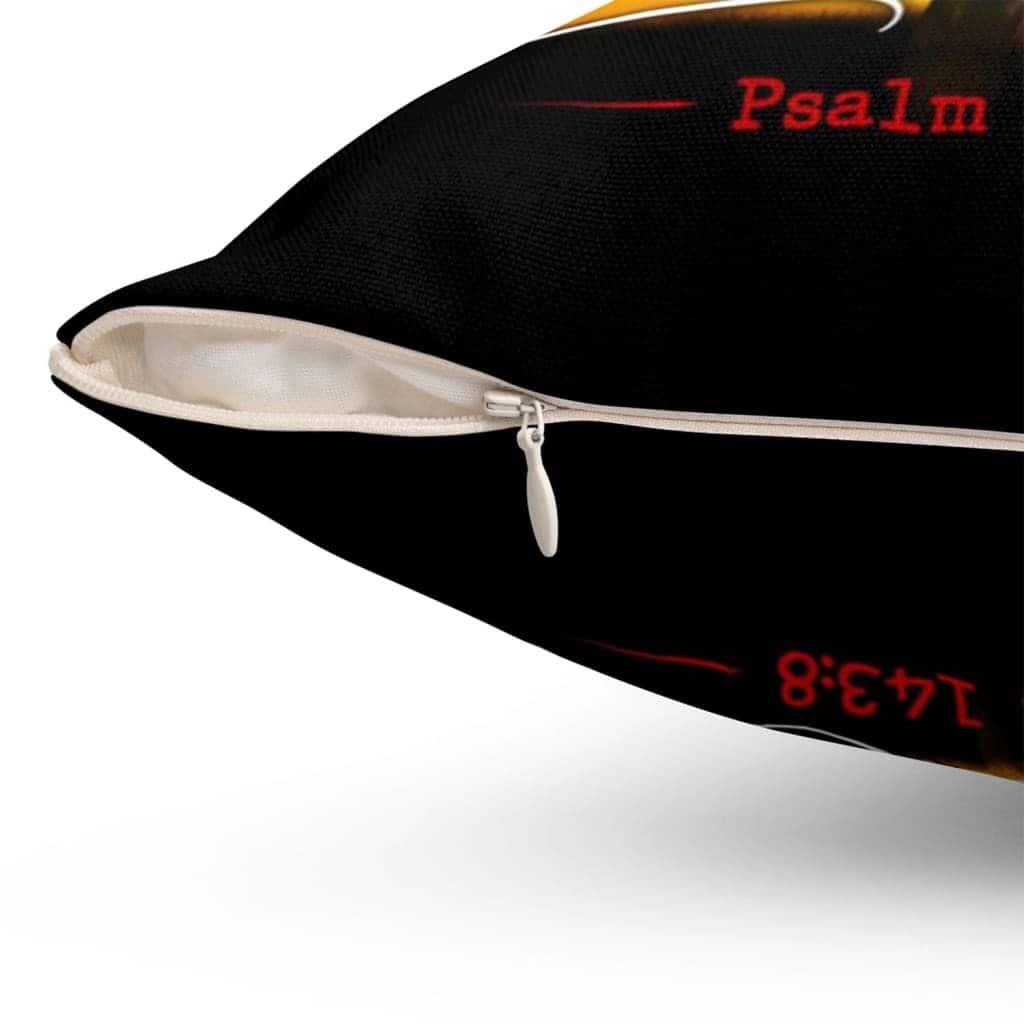 Let The Morning Bring Me Word Of Your Unfailing Love Christian Pillow