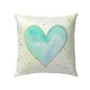 Let Go And Let God Christian Heart Pillow Let Go And Let God Christian Heart Pillow