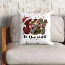 Joy To The World Buffalo Plaid Leopard Pillow Joy To The World Buffalo Plaid Leopard Pillow