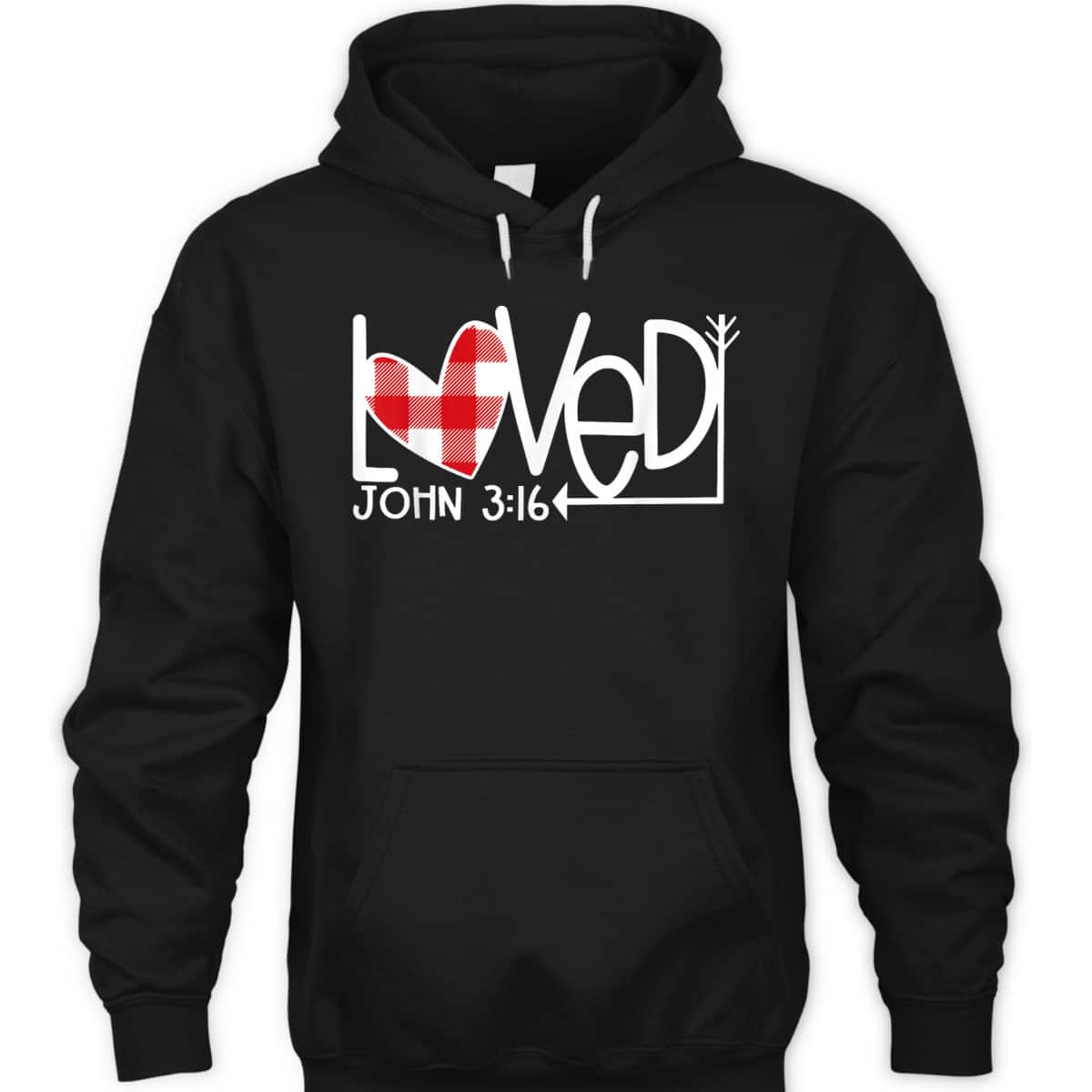 John 316Loved Valentine Heart Gift T-Shirt John 316Loved Valentine Heart Gift T-Shirt