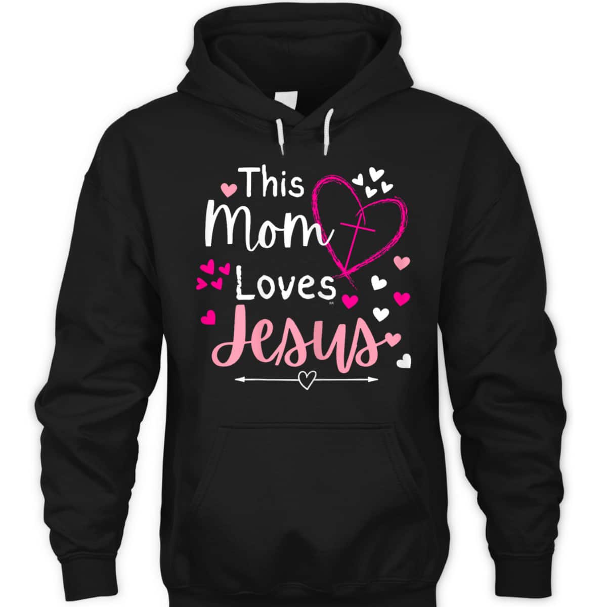 This Mom Loves Jesus Mother's Day Christian Gift T-Shirt This Mom Loves Jesus Mother's Day Christian Gift T-Shirt