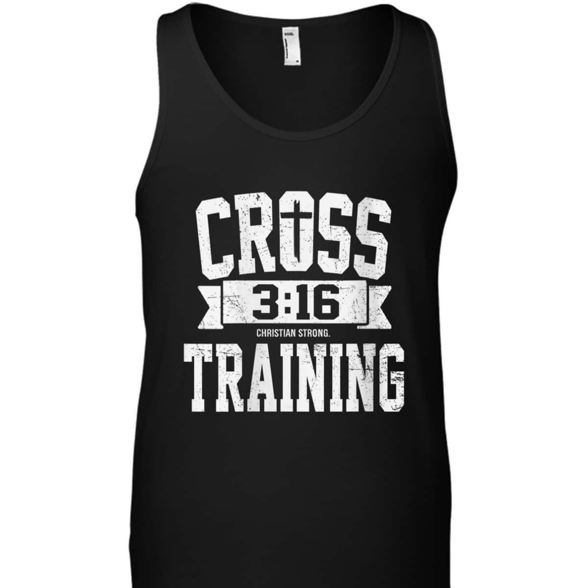 Cross Training 3 16 Christian Faith Motivational Bible T-Shirt Cross Training 3 16 Christian Faith Motivational Bible T-Shirt