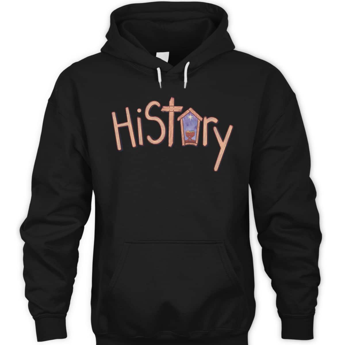 His Story Christmas Nativity Christian T-Shirt His Story Christmas Nativity Christian T-Shirt